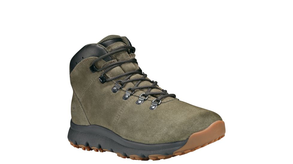 Timberland World Hiker Mid Boots - Men's, Dark Olive, Medium, 13, TB0A1RJWA58-130-Medium