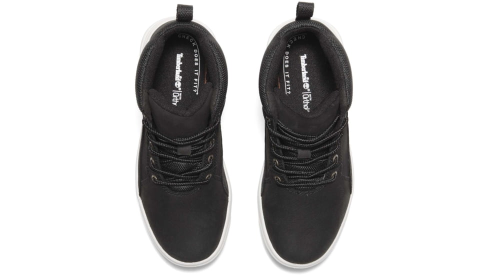 Timberland Youth Allston Mid Lace Up Shoes - Mens, Black Nubuck, 12.5, Medium, TB0A42M2W0512500M