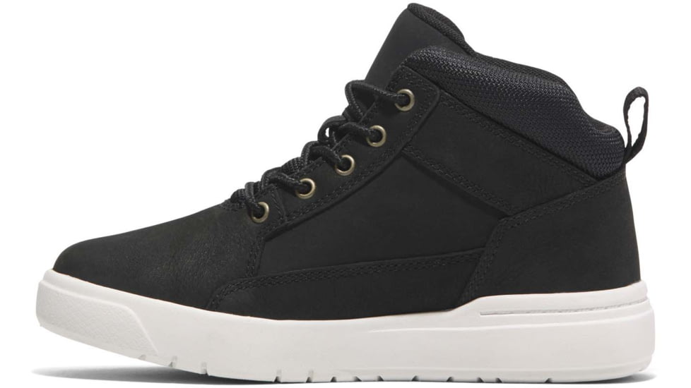 Timberland Youth Allston Mid Lace Up Shoes - Mens, Black Nubuck, 12.5, Medium, TB0A42M2W0512500M