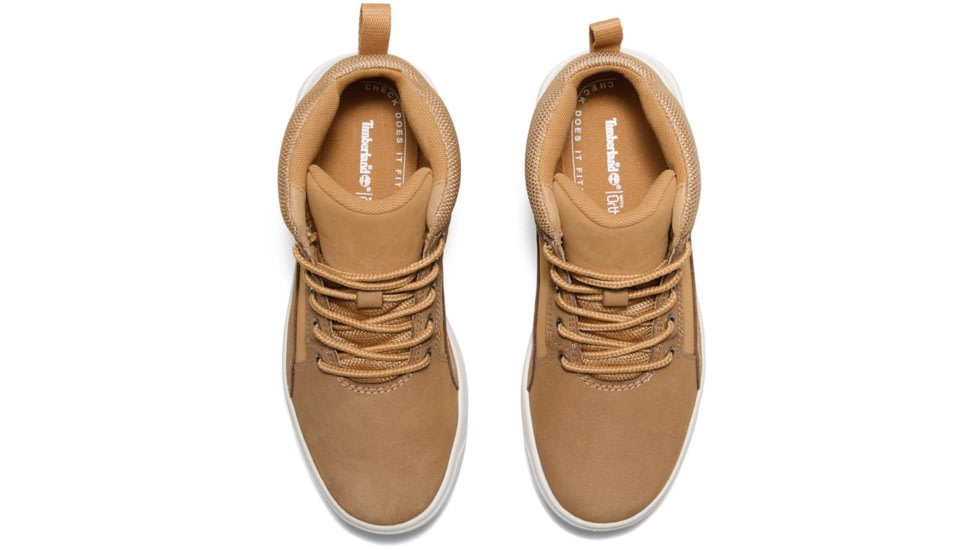 Timberland Youth Allston Mid Lace Up Shoes - Mens, Wheat Nubuck, 1.5, Medium, TB0A42M275401500M