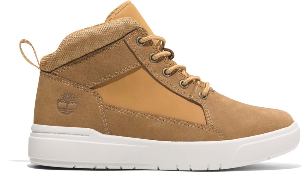 Timberland Youth Allston Mid Lace Up Shoes - Mens, Wheat Nubuck, 1.5, Medium, TB0A42M275401500M