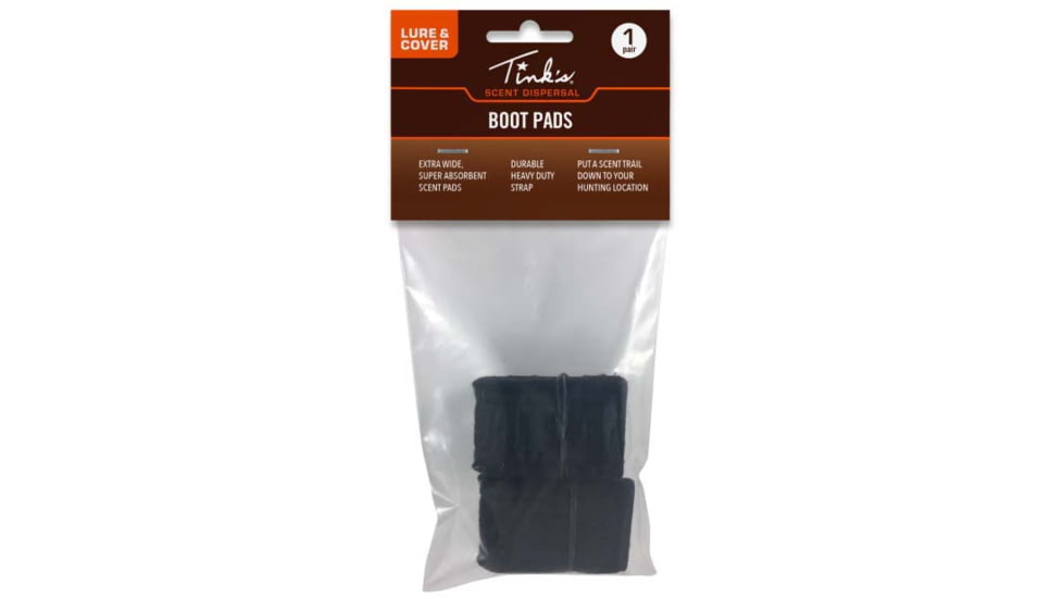 Tinks W5885 Boot Pads Elastic 4 Absorbent Pad 1 Pair