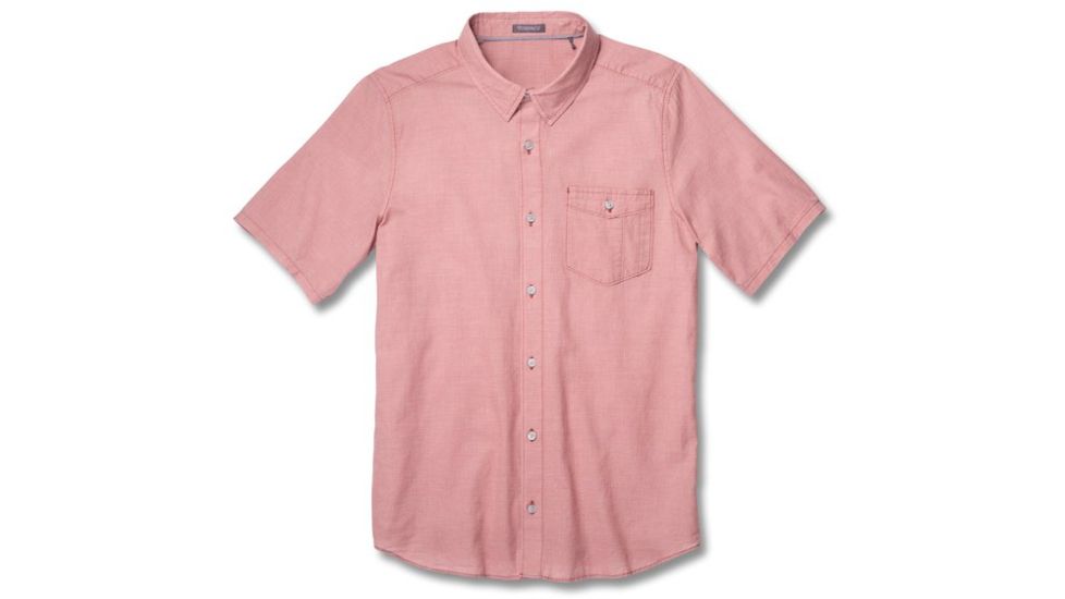 Toad&amp;Co Airbrush Short Sleeve Shirt - Men's-Red Clay-Small