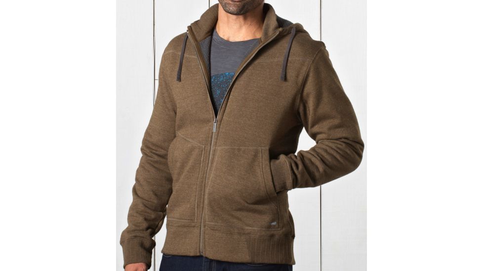 Toad&amp;Co Big Chill Hoodie - Men's-Molasses-Small