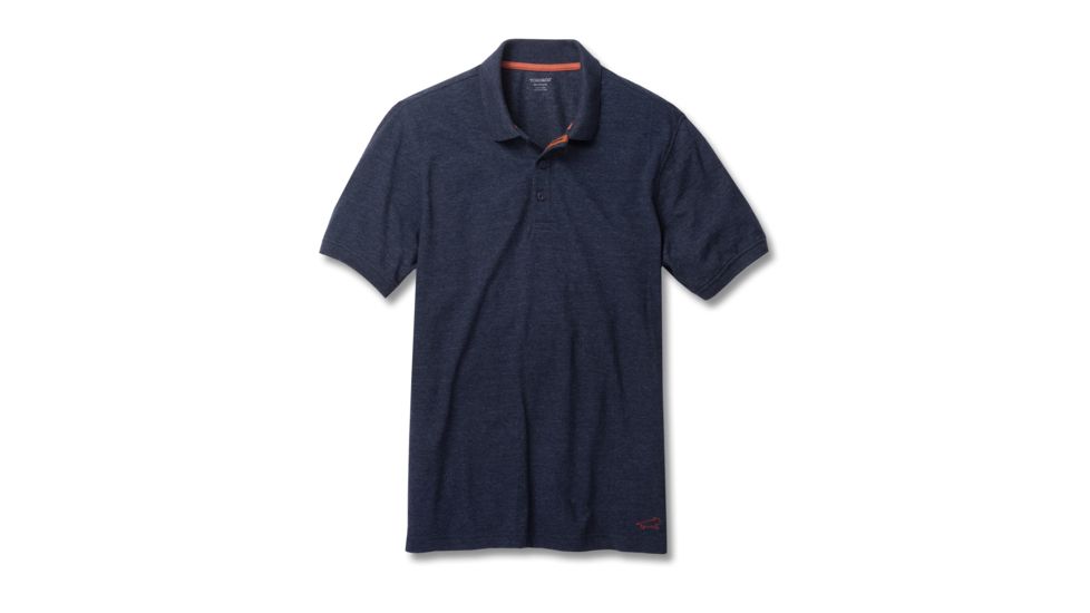 Toad&amp;Co Caddywood Men's Short Sleeve Polo, Deep Navy, Large T2002806-420-L