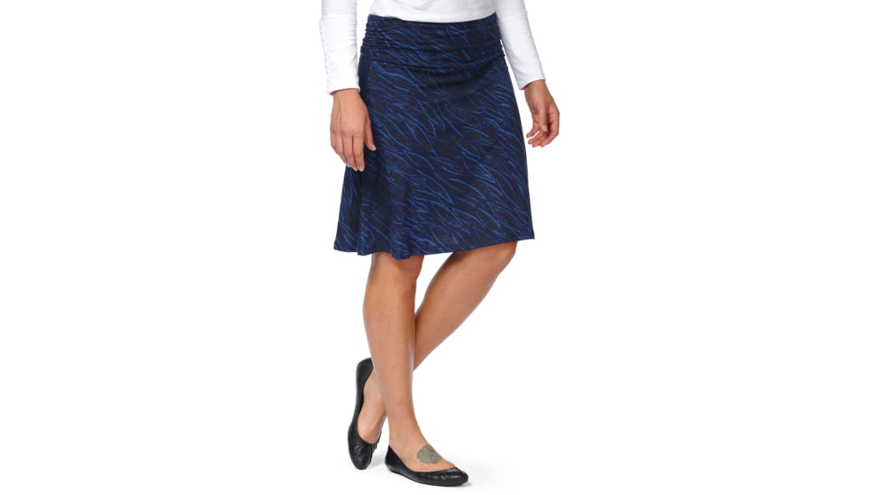 Toad&amp;Co Chaka Skirt - Women's-Bright Navy Print-Small