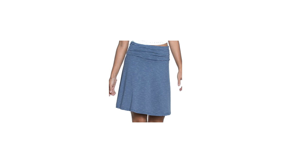 Toad&amp;Co Chaka Skirt - Women's-Indigo Stripe-Medium