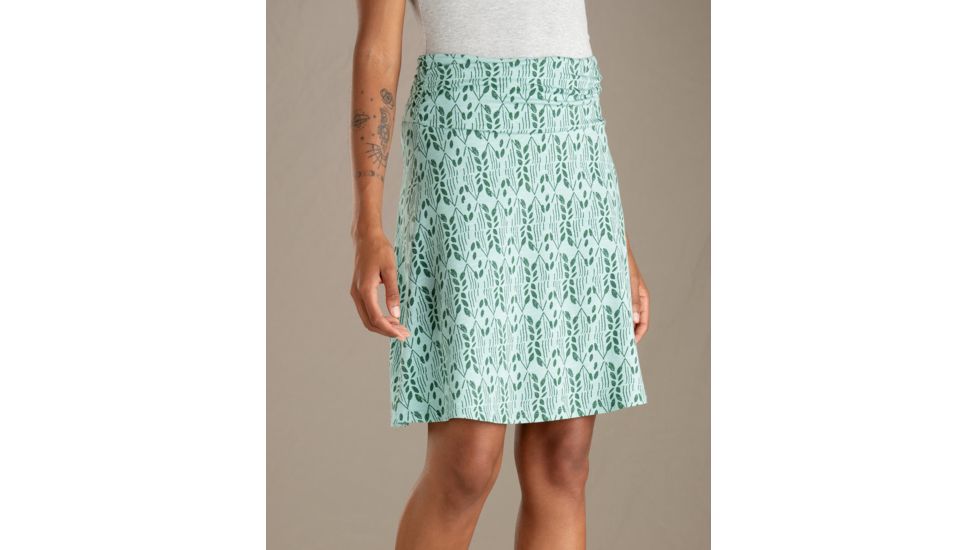 Toad&amp;Co Chaka Skirt - Womens, Aquifer Petal Print, Small, T1182127-965-S