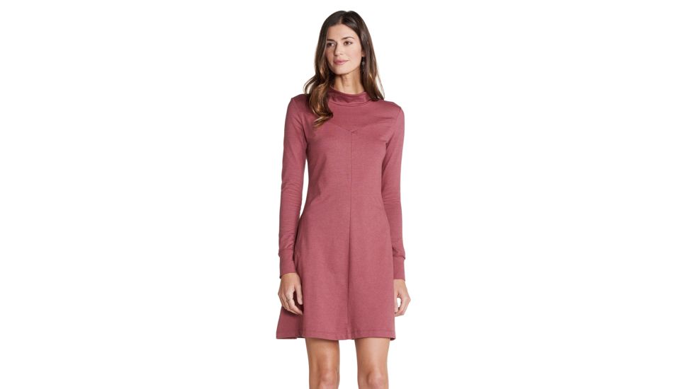 Toad&amp;Co Fernview Long Sleeve Dress - Women's, Redwood, M, T1071808-660-M