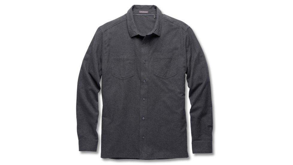 Toad&amp;Co Flannagan Long Sleeve Shirt - Men's-Soot Heather-Small