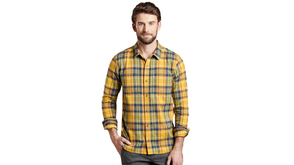 Toad&amp;Co Flannagan LS Shirt - Mens, Hot Sauce, Small, T2251708-621-S
