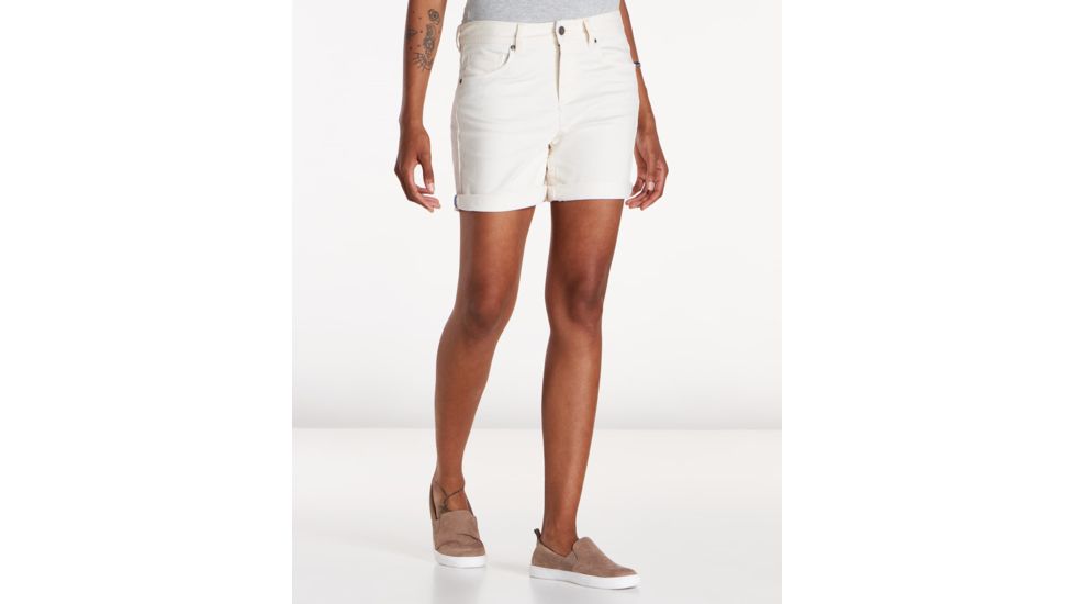 Toad&amp;Co Lola 5in Women's Shorts, Salt, 10 T1312707-199-10