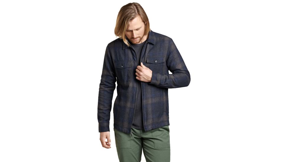 Toad&amp;Co Mason Shirtjac T-Shirt - Mens, Black, 2XL, T2241904-100-XXL