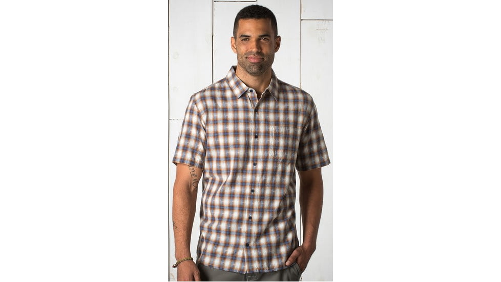 Toad&amp;Co Open Air Short Sleeve Shirt - Mens-Copper-Small