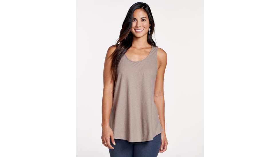 Toad&amp;Co Papyrus Flowy Women's Tank, Cocoa, Large T1112702-230-L