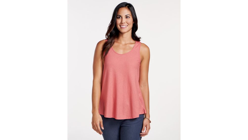 Toad&amp;Co Papyrus Flowy Women's Tank, Guava, Extra Small T1112702-851-XS