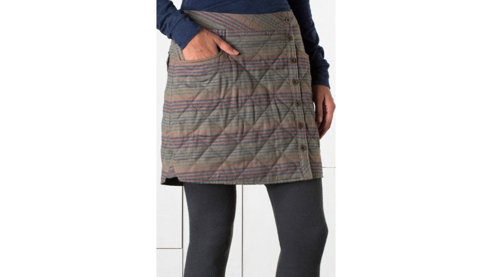 Toad&amp;Co Quilted Birddog Skirt - Women's-Driftwood-2