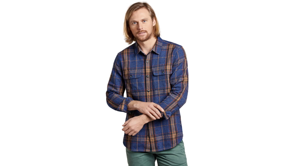 Toad&amp;Co Ranchero LS Shirt - Mens, Blue Moon, Small, T2241907-448-S