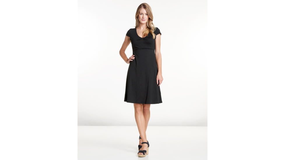 Toad&amp;Co Rosemarie Dress, Black, Extra Large T1172123-100-XL