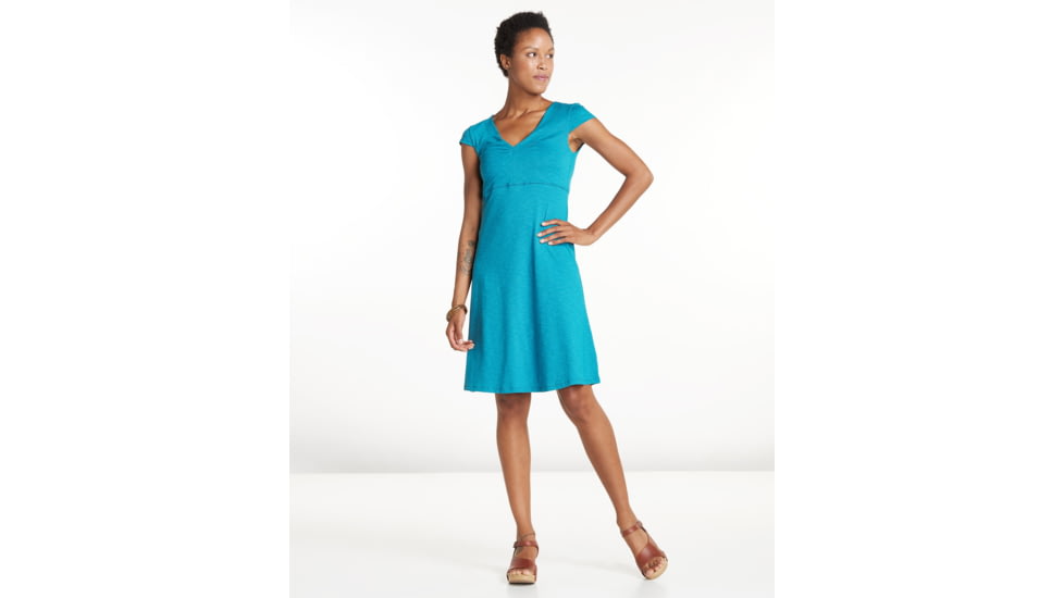Toad&amp;Co Rosemarie Dress, Deepwater, Large T1172123-421-L