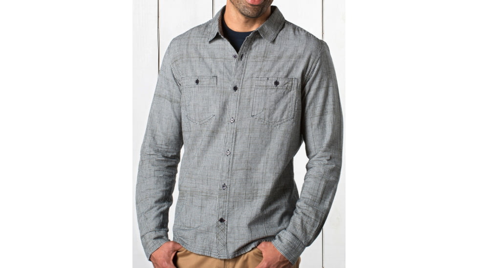 Toad&amp;Co Smythy Long Sleeve Shirt - Men's-After Midnight-Small