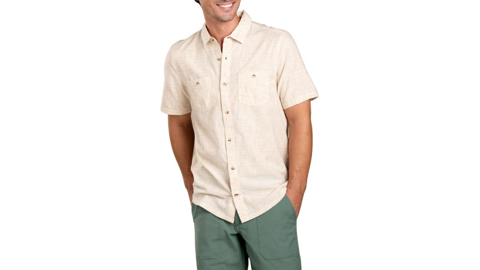 Toad&amp;Co Smythy Short Sleeve Shirt - Mens, Starfish, Extra Large, T2012137-245-XL