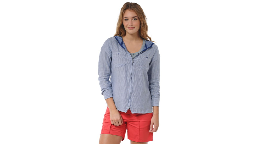 Toad&amp;Co Souffle Hoodie - Women's-Breton Blue-X-Small