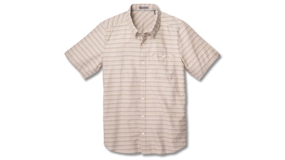 Toad&amp;Co Wonderer Short Sleeve Shirt - Men's-Sawdust-Small