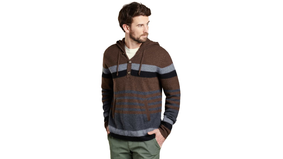 Toad&amp;Co Ziggy Hoodie - Mens, Buffalo Stripe, 2XL, T2081903-241-XXL