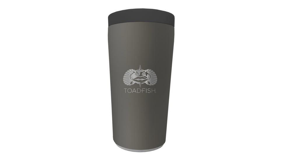 Toadfish Non-Tipping Can Cooler 2.0 - Universal Design - Graphite, 5006