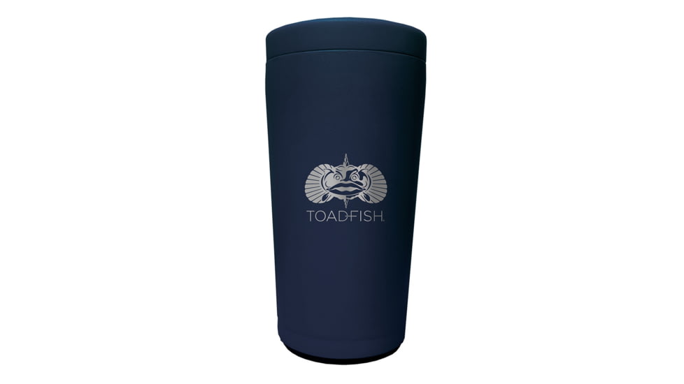 Toadfish Non-Tipping Can Cooler 2.0 - Universal Design - Navy, 5014