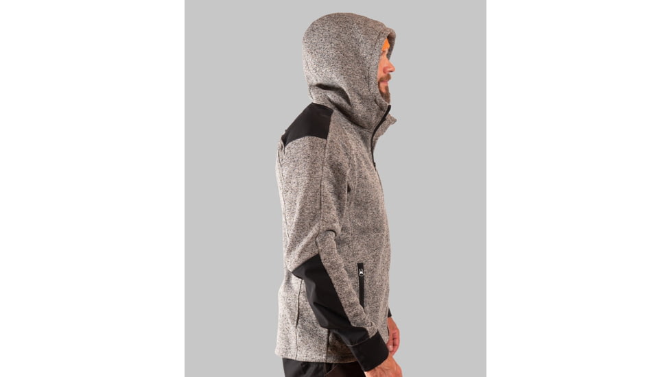TOBE Outerwear Himalaya Fleece Jacket - Mens, Marl Gray, L, 310522-006-005