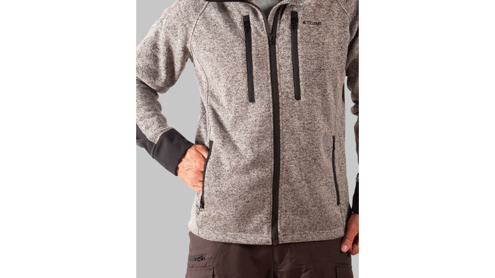 TOBE Outerwear Himalaya Fleece Jacket - Mens, Marl Gray, L, 310522-006-005