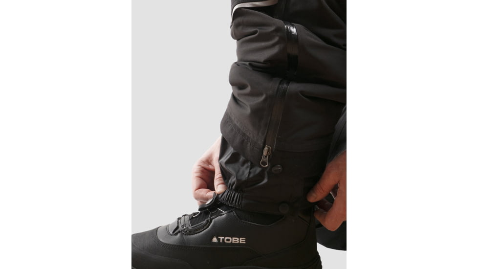 TOBE Outerwear Hoback Bib, Jet Black, M, 100322-001-004