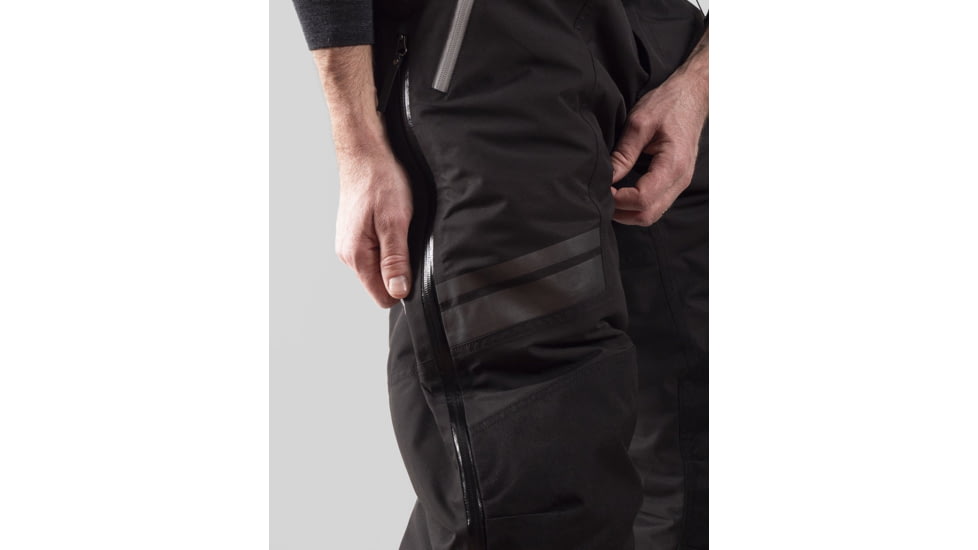 TOBE Outerwear Hoback Bib, Jet Black, M, 100322-001-004