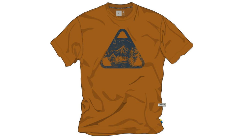 TOBE Outerwear Path Tee Home, Pumpkin Spice, 2XS, 300123-508-001