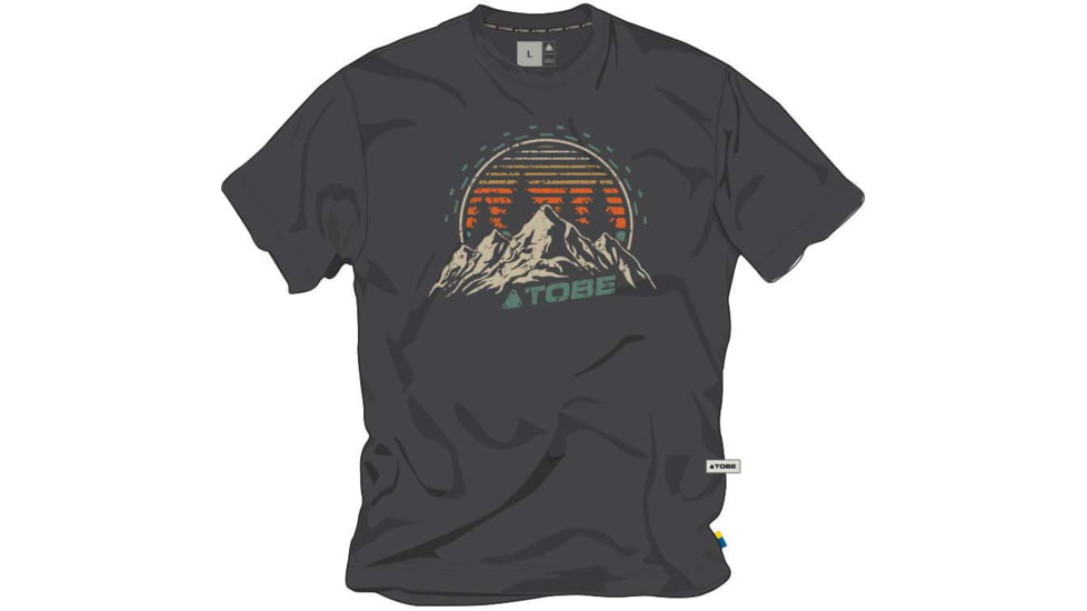 TOBE Outerwear Path Tee Set, Asphalt, 2XL, 300123-502-007