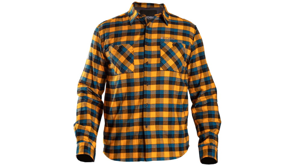 TOBE Outerwear Sonora Shirt - Mens, Orange/Blue, 2XS, 310922-509-001