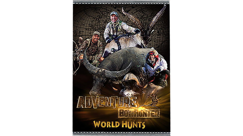 Tom Miranda Outdoor Productions Adventure Bowhunter World Hunts DVD, Multi, ABWH-DVD