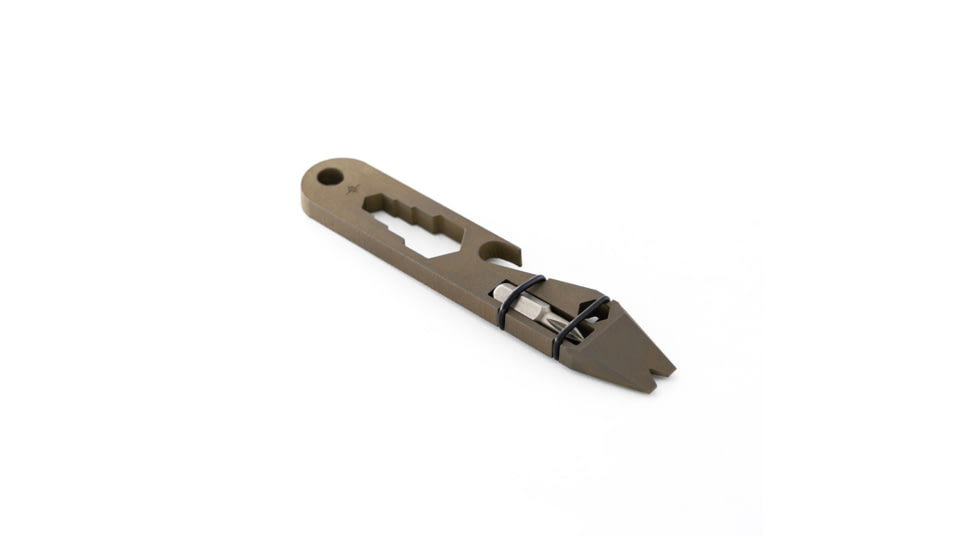 Toor Knives Titanium Keychain Multi-Tool, Bronze, Titanium MultiTool - Bronze