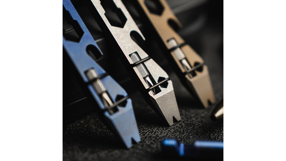 Toor Knives Titanium Keychain Multi-Tool, Bronze, Titanium MultiTool - Bronze