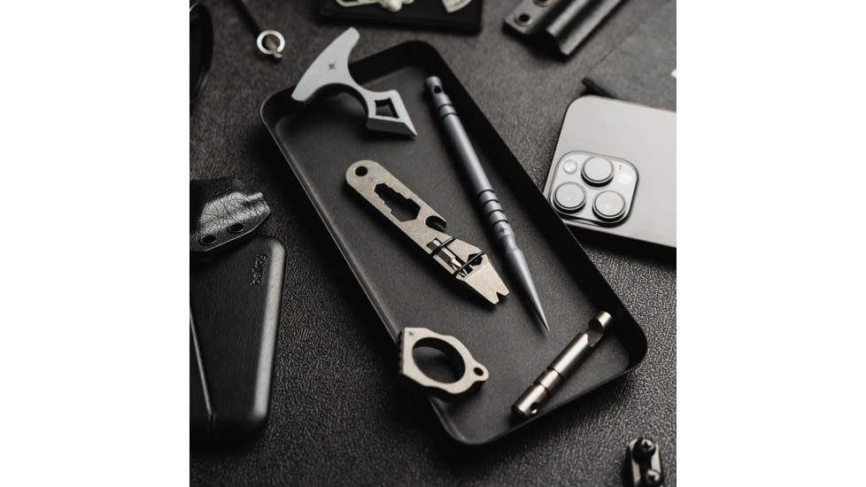 Toor Knives Titanium Keychain Multi-Tool, Natural, Ttm MTl - Ntrl