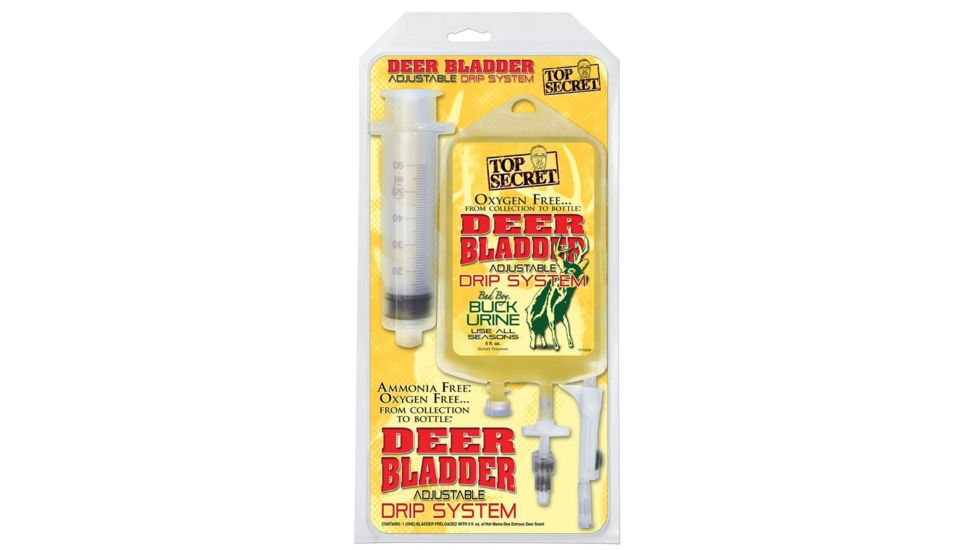 Top Secret Deer Bladder Buck, Yellow, 5 oz. TS1022