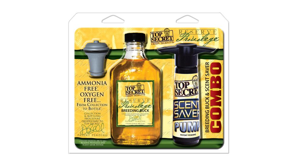 Top Secret Privilege Breeding Buck Combo, Yellow, 3 oz. TS1020P