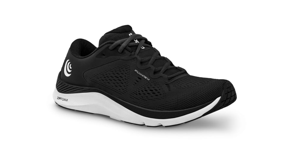 Topo Athletic Fli-Lyte 4 Road Running Shoe - Womens, Black/White, 7, W049-070-BLKWHT