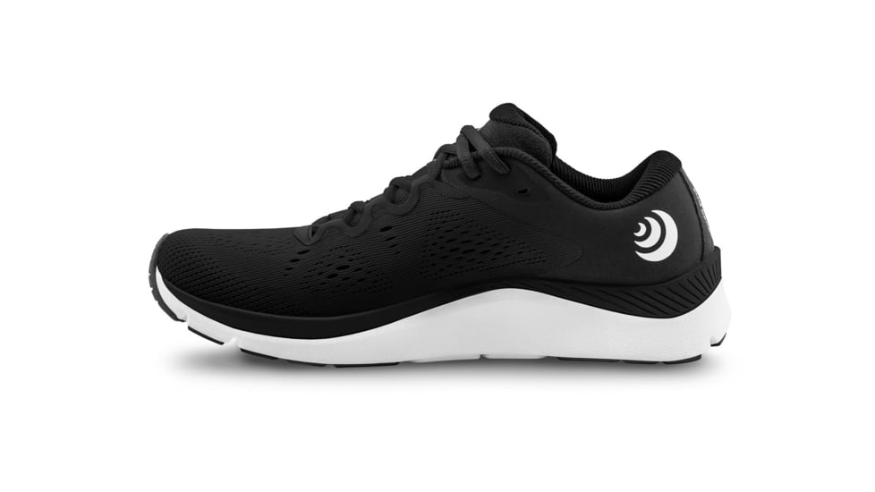 Topo Athletic Fli-Lyte 4 Road Running Shoe - Womens, Black/White, 7, W049-070-BLKWHT