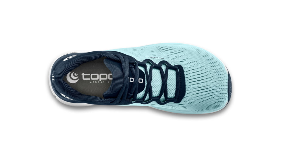 Topo Athletic Fli-Lyte 4 Road Running Shoe - Womens, Powder Blue/White, 9, W049-090-PBLWHT