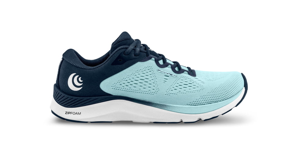 Topo Athletic Fli-Lyte 4 Road Running Shoe - Womens, Powder Blue/White, 9, W049-090-PBLWHT