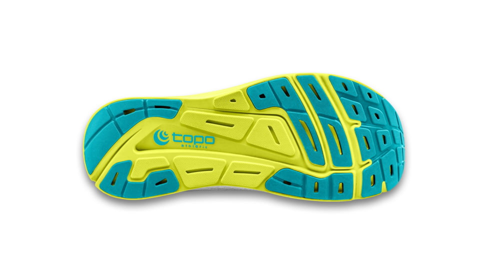 Topo Athletic Fli-Lyte 4 Road Running Shoe - Womens, White/Lime, 10.5, W049-105-WHTLIM