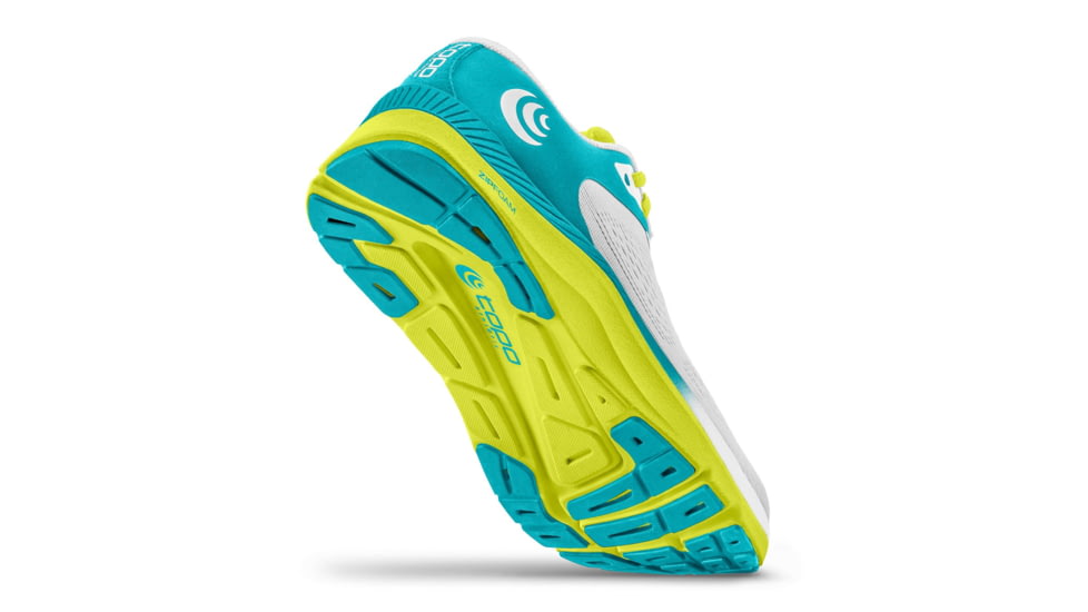 Topo Athletic Fli-Lyte 4 Road Running Shoe - Womens, White/Lime, 10.5, W049-105-WHTLIM
